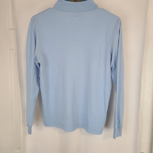 (978) Speculation Petite Woman's Long Sleeve Turtleneck, Size: PS Light Blue - Picture 11 of 16